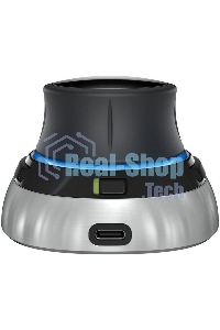 Мышь беспроводная 3DConnexion SpaceMouse Wireless (3DX-700115) черный/серебристый, радиоканал, Bluetooth, USB, кнопки - 2