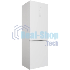 Холодильник Hotpoint HT 5180 W белый/серебристый, двухкамерный 220/78л морозилка снизу, Total No Frost