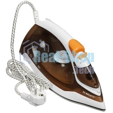 Утюг Scarlett SC-SI30K47, 2200Вт, коричневый/белый