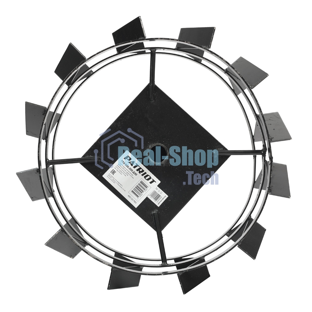 Грунтозацепы для мотоблока ПАТРИОТ ТИП.2 усилен. (диаметр 500мм, ширина 200мм) (пар) ГР3 500.200.д30