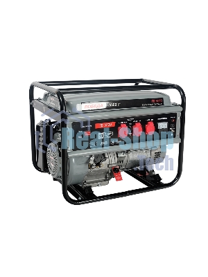 Электрогенератор бензиновый Победа ГБ 6500, 5.5 кВт, 78 дБ, 65 кг