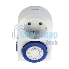 Розетка Smartbuy (SBE-STM2) таймер механический, 3600Вт