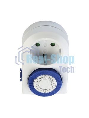 Розетка Smartbuy (SBE-STM2) таймер механический, 3600Вт