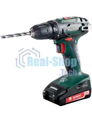 Дрель-шуруповерт Metabo BS 18 602207550 18 В, 1,5 Ач, 48 Нм, щеточный