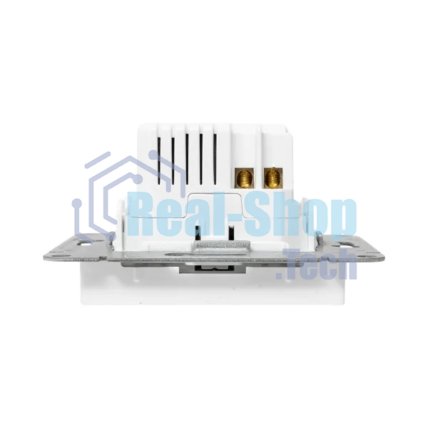Розетка 2-м СП Эпика USB-C механизм бел. EKF UP1-SOW-2USBC