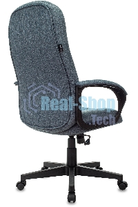 Кресло руководителя Бюрократ T-898AXSN темно-синий 38-416, крестовина пластик