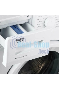 Стиральная машина Beko WRE6511BWW (R) белый, загрузка фронтальная 6 кг, 1000 об/мин., класс: А
