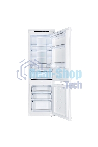 Встраиваемый холодильник LEX LBI177.2D белый двухкамерный 177/64 л морозилка снизу