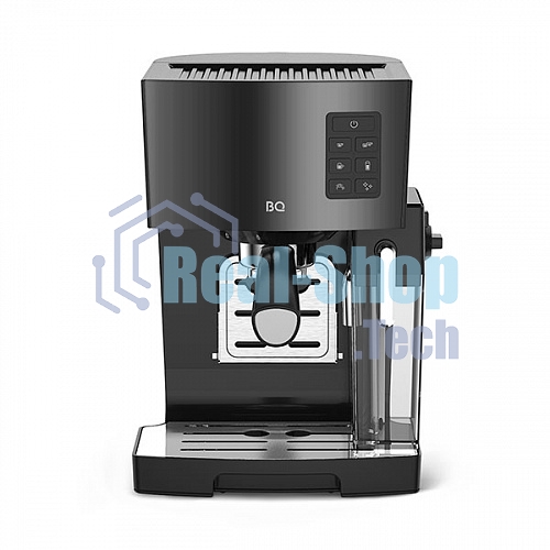 Кофеварка рожковая BQ CM9002 черный, исп. кофе - молотый, 1.4 л, 1450 Вт, 19 бар