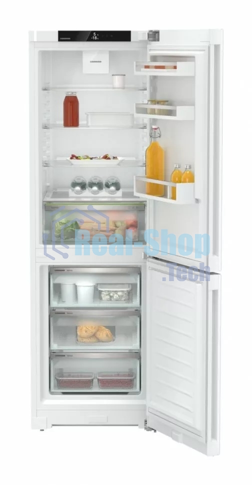 Холодильник Liebherr CNf 5203-22 001 белый двухкамерный 235/106л морозилка снизу No Frost