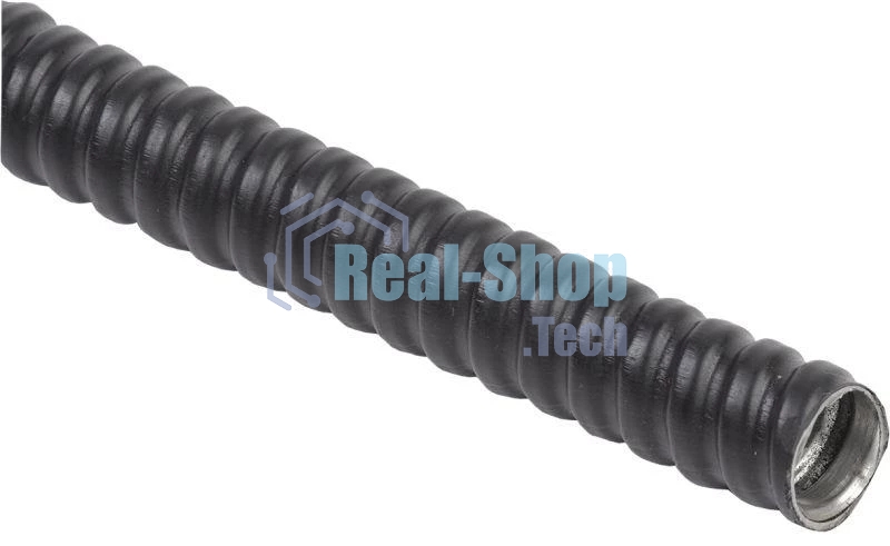 Металлорукав Р3-ЦПнг-15 (50м) с протяжкой черный Iek CMP10-15-050