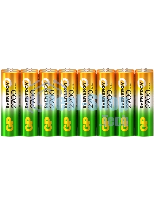 Аккумулятор GP 270AAHCRGY AA NiMH 2700mAh (16шт) спайка