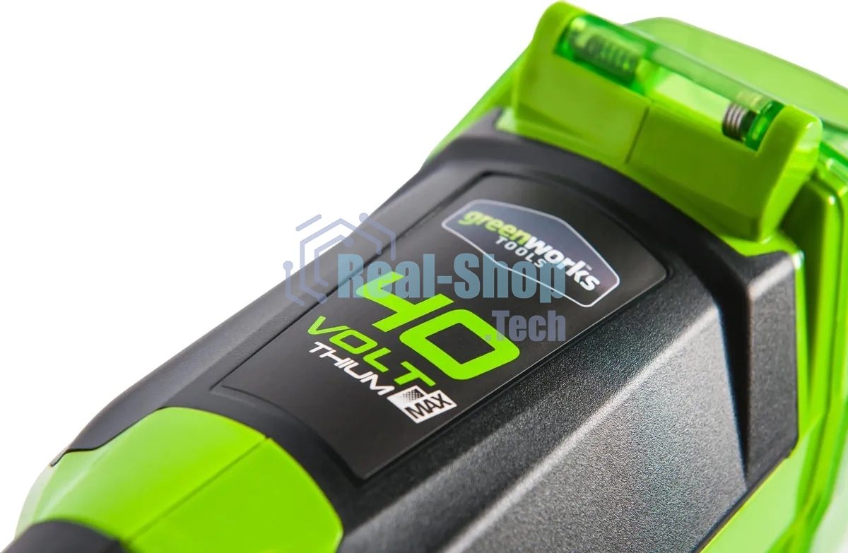 Снегоуборщик аккумуляторный GreenWorks GD40SSK4, 40V, 30 см, бесщеточный, с 1хАКБ 4 А.ч и ЗУ 2600807UB