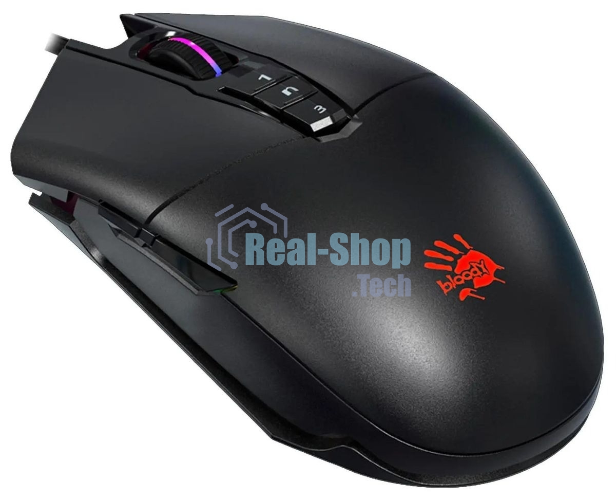 Мышь проводная A4Tech Bloody P91 Pro черный, 16000 dpi, USB, кнопки - 8