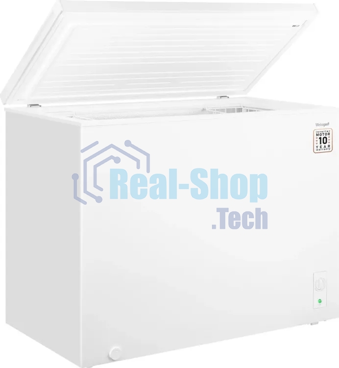 Морозильный ларь Weissgauff WFH-300 Inverter, белый, 293л