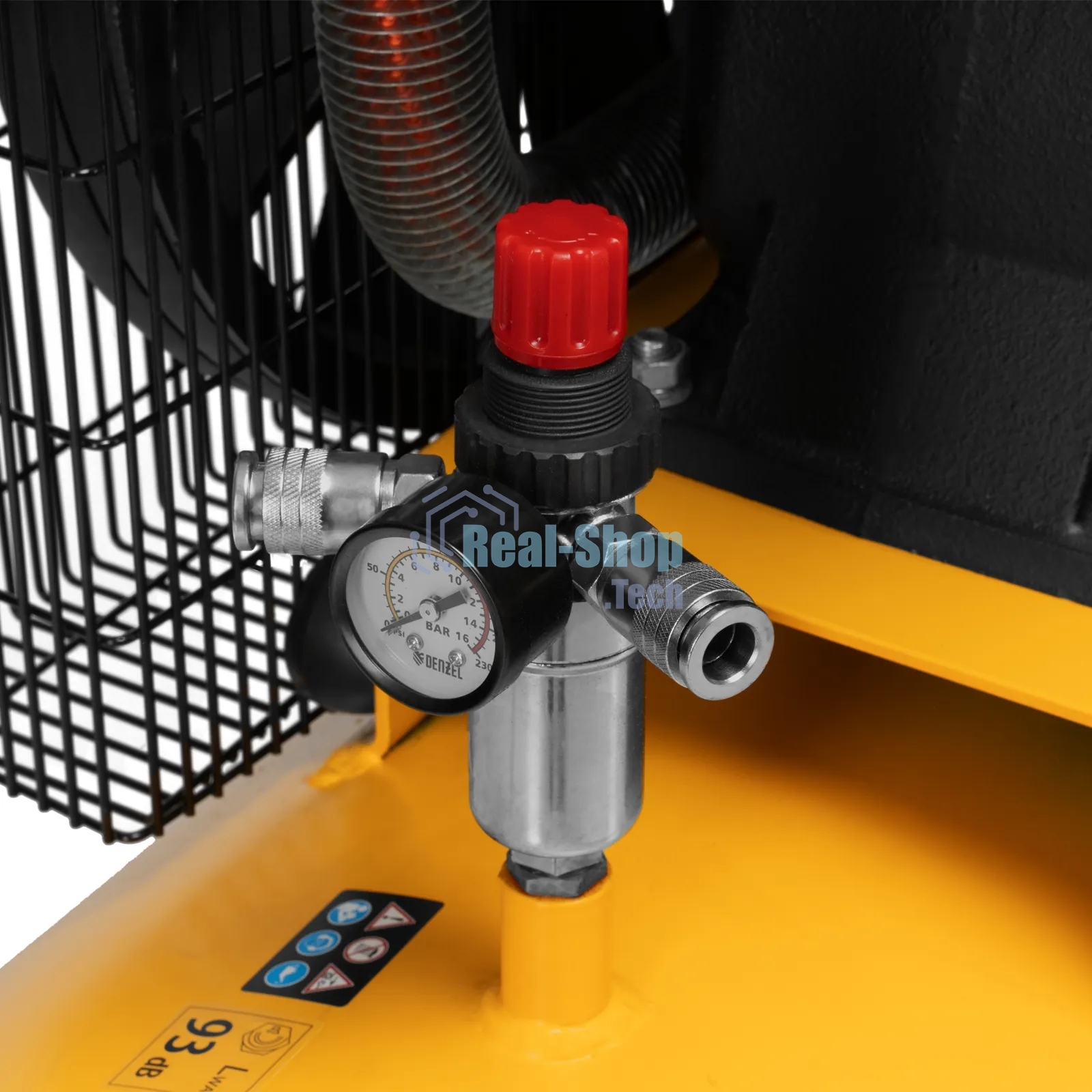 Компрессор воздушный Denzel рем. привод BCV 5500-T/270, 5,5 кВт, 270 литров, 850 л/мин