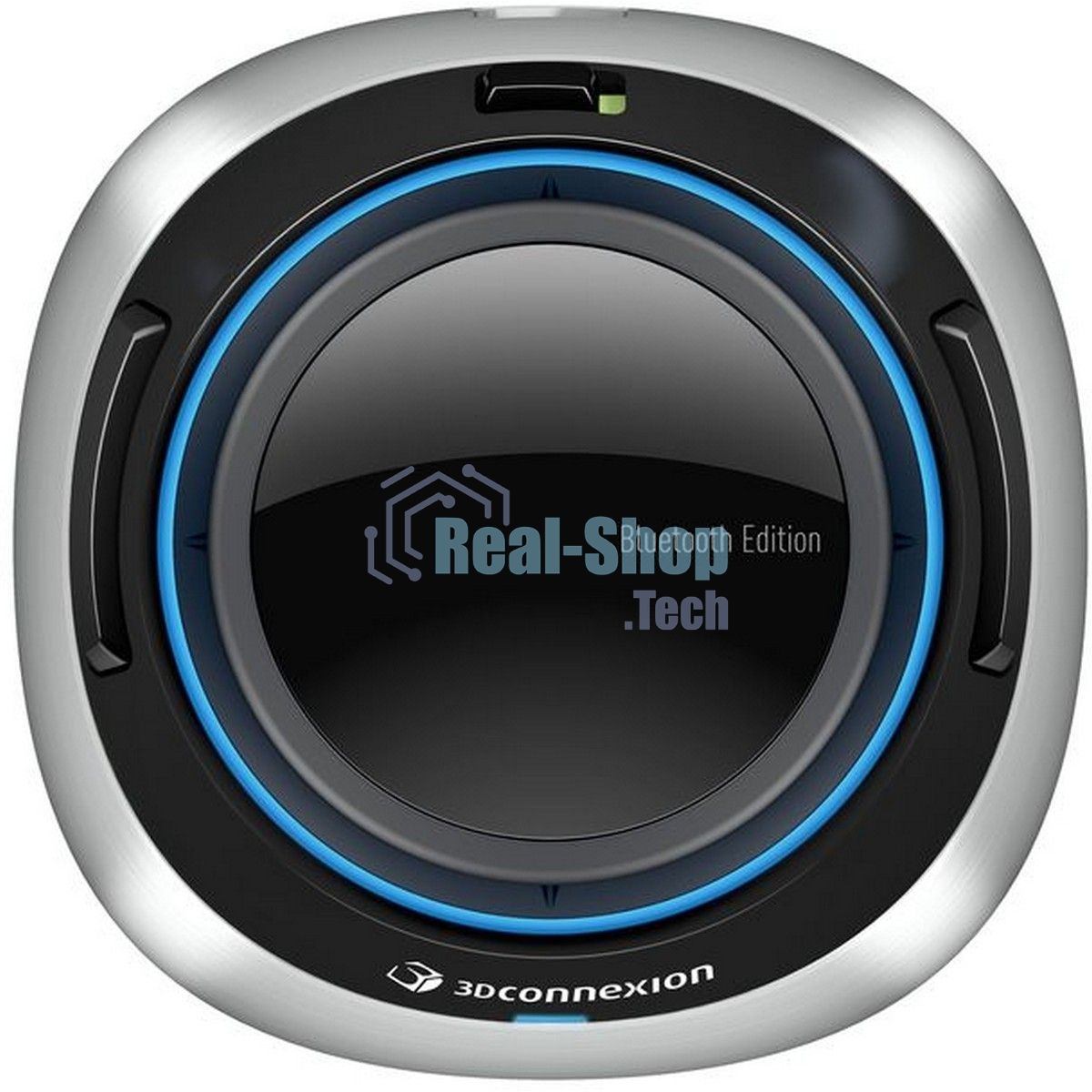 Мышь беспроводная 3DConnexion SpaceMouse Wireless (3DX-700115) черный/серебристый, радиоканал, Bluetooth, USB, кнопки - 2