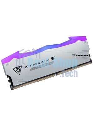 Оперативная память Patriot Viper Xtreme 5, DDR5, 32Gb (2x16Gb), 6400MHz, CL32, DIMM, с радиаторами, RGb, серебристый