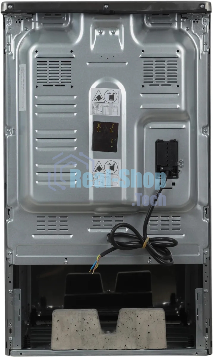 Плита электрическая Beko FSS57100GX серебристый, конфорок 4 шт, духовка 60 л, 50 см x 85 см x 60 см