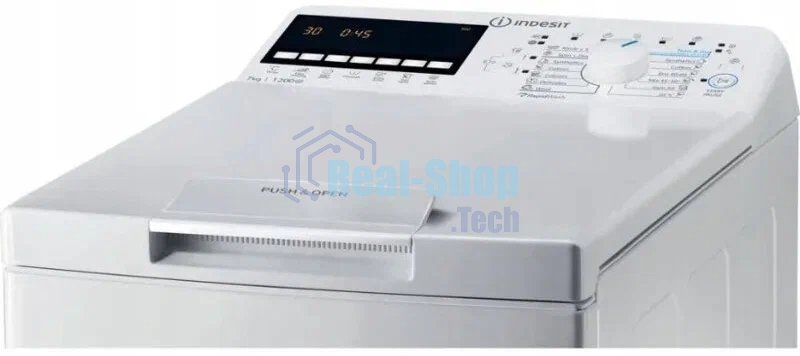 Стиральная машина Indesit BTWB 7220P EU N белый, загрузка вертикальная 7 кг, 1200 об/мин., класс: А