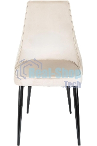 Стул для дома Бюрократ CH-K4 бежевый Holland 06 металл черный на ножках