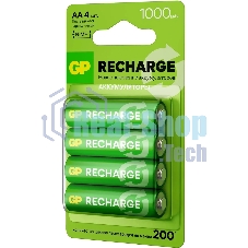 Аккумулятор GP Smart Energy AA NiMH 1000mAh (4шт)