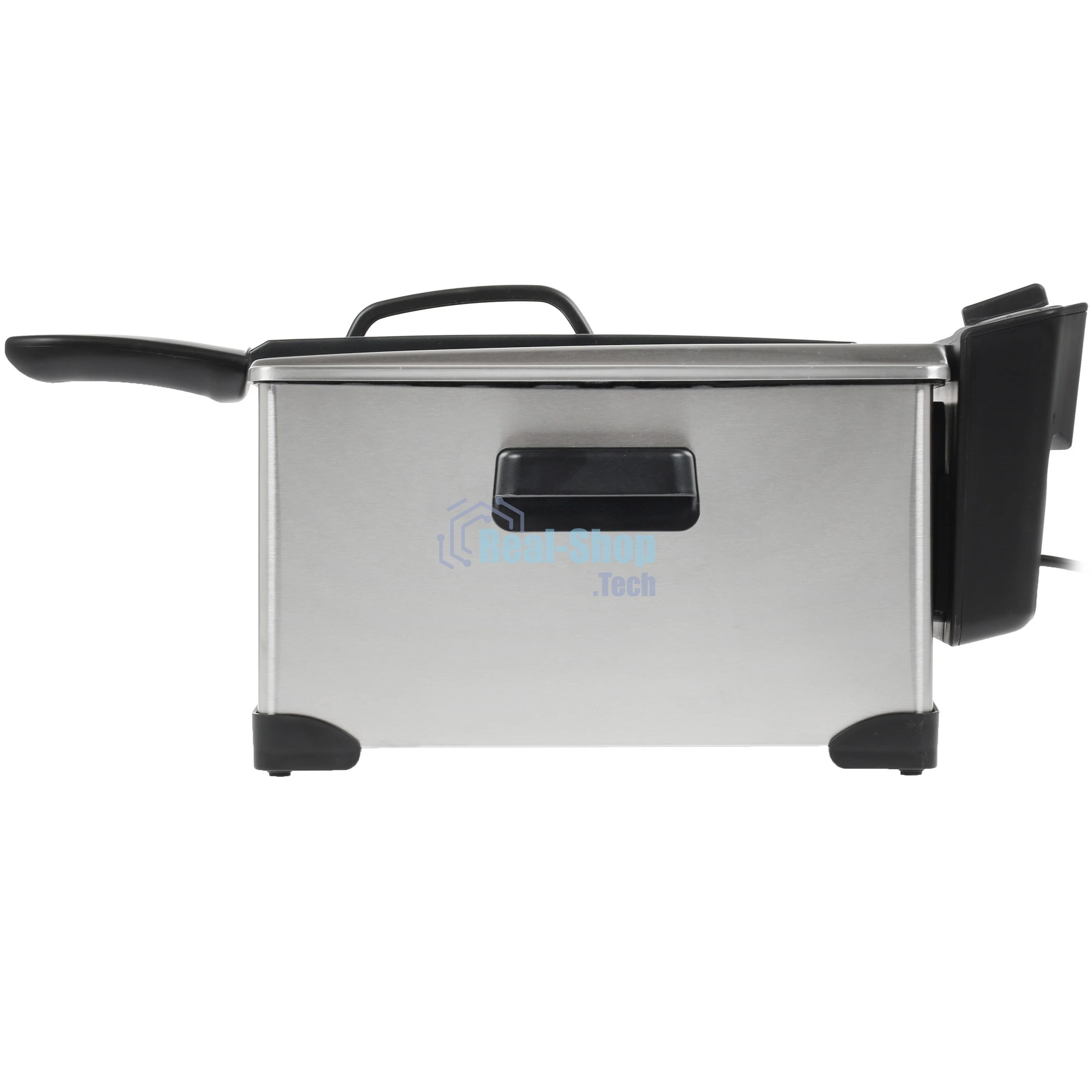 Фритюрница Centek CT-1431 серебристый, 1800 Вт, 3.5 л, 1 кг, антипригарное покрытие