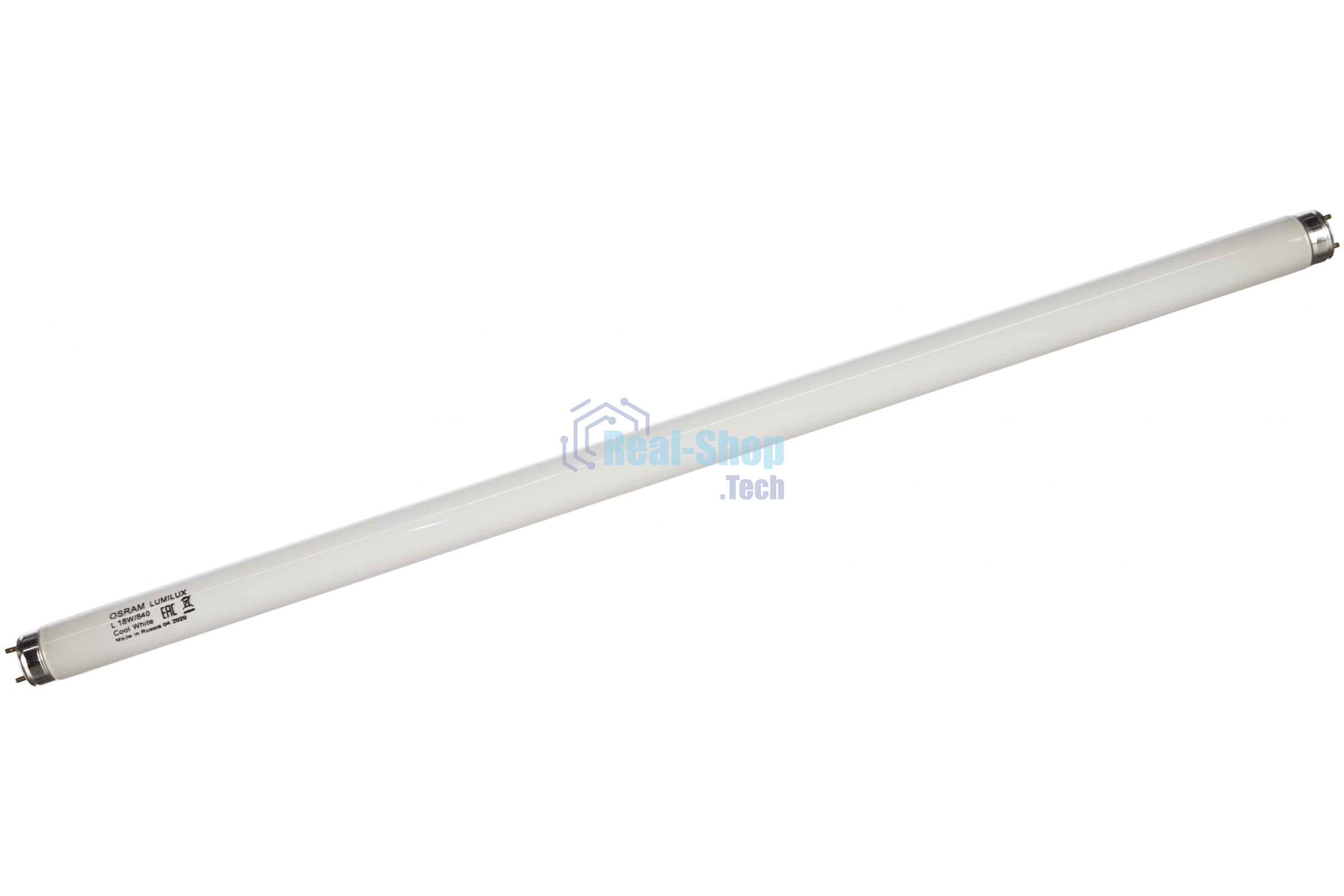 Лампа люминесцентная Osram Lumilux L 18W/840 G13 4000К свет холодный белый