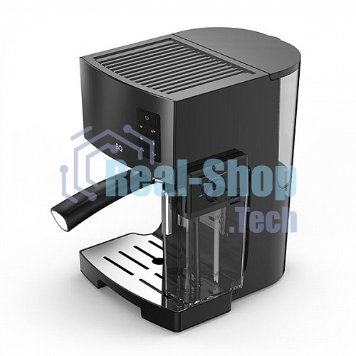 Кофеварка рожковая BQ CM9002 черный, исп. кофе - молотый, 1.4 л, 1450 Вт, 19 бар
