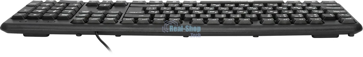 Клавиатура проводная Oklick 180V2, USB, черный