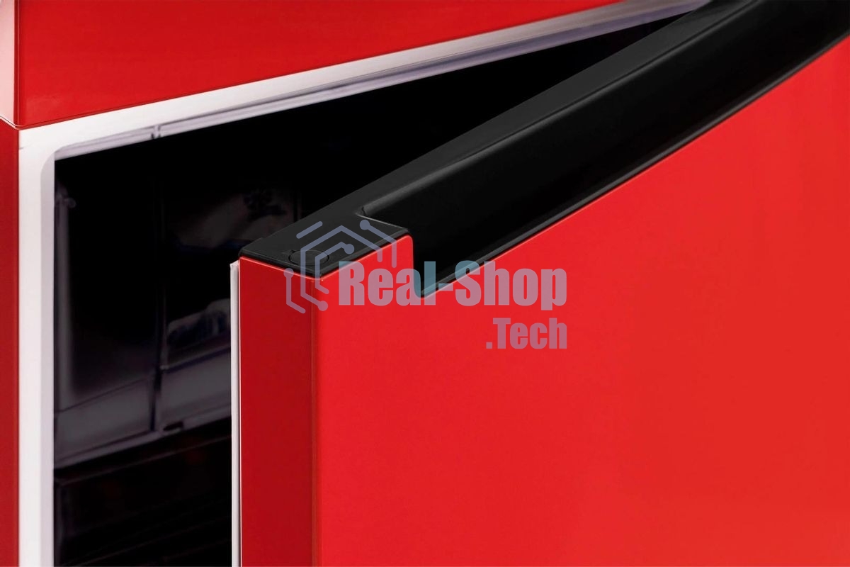 Холодильник Nordfrost NRB 162NF R красный двухкамерный 205/105 л морозилка снизу