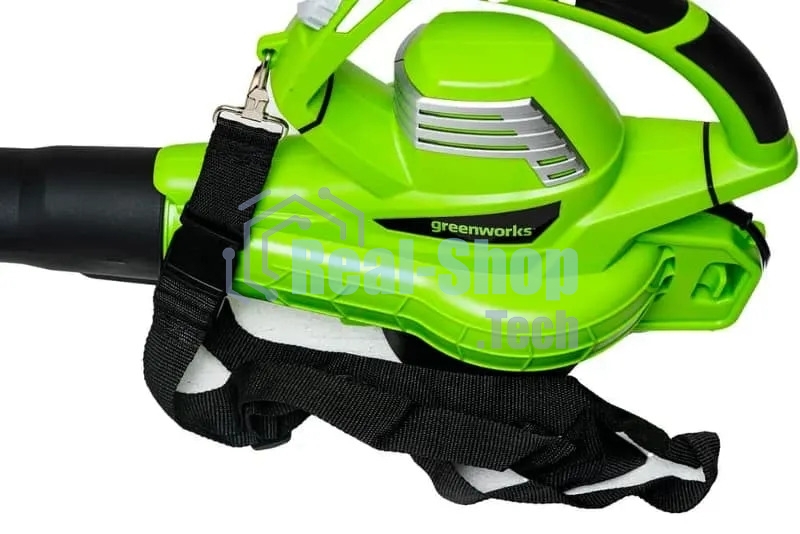 Воздуходувка-пылесос садовый электрический Greenworks BL3000, 220 В, 3000 Вт 2406507