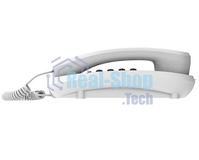Телефон проводной Maxvi CS-01 белый