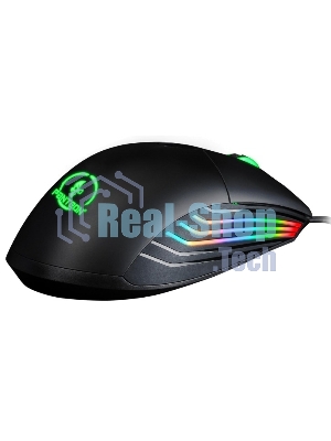 Мышь проводная Jet.A Panteon PS120 черный, 6200 dpi, USB, кнопки - 8