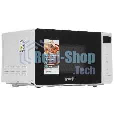 Микроволновая печь Gorenje MO20S4W белый, 20 л, 800 Вт, переключатели - сенсор