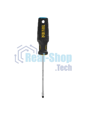 Отвертка Denzel SL4х100 мм, S2, 3к рукоятка