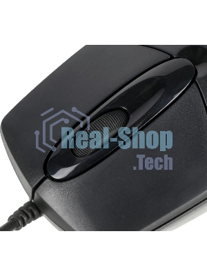 Мышь проводная A4Tech OP-720 черный, 1000 dpi, PS/2, кнопки - 3
