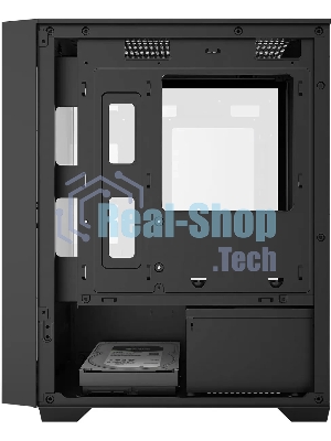 Корпус Bloody CC-124-BK, Mini-Tower, чёрный
