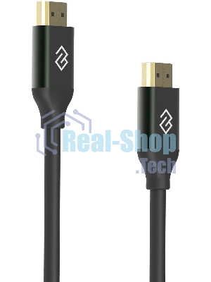 Кабель аудио-видео Digma HDMI (m)/HDMI (m) 5м. феррит.кольца позолоч.конт. черный (D-HDMI-V2.1-5M)