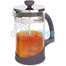 Френч-пресс Rondell Akzent RDS-938, 1 л, стальной