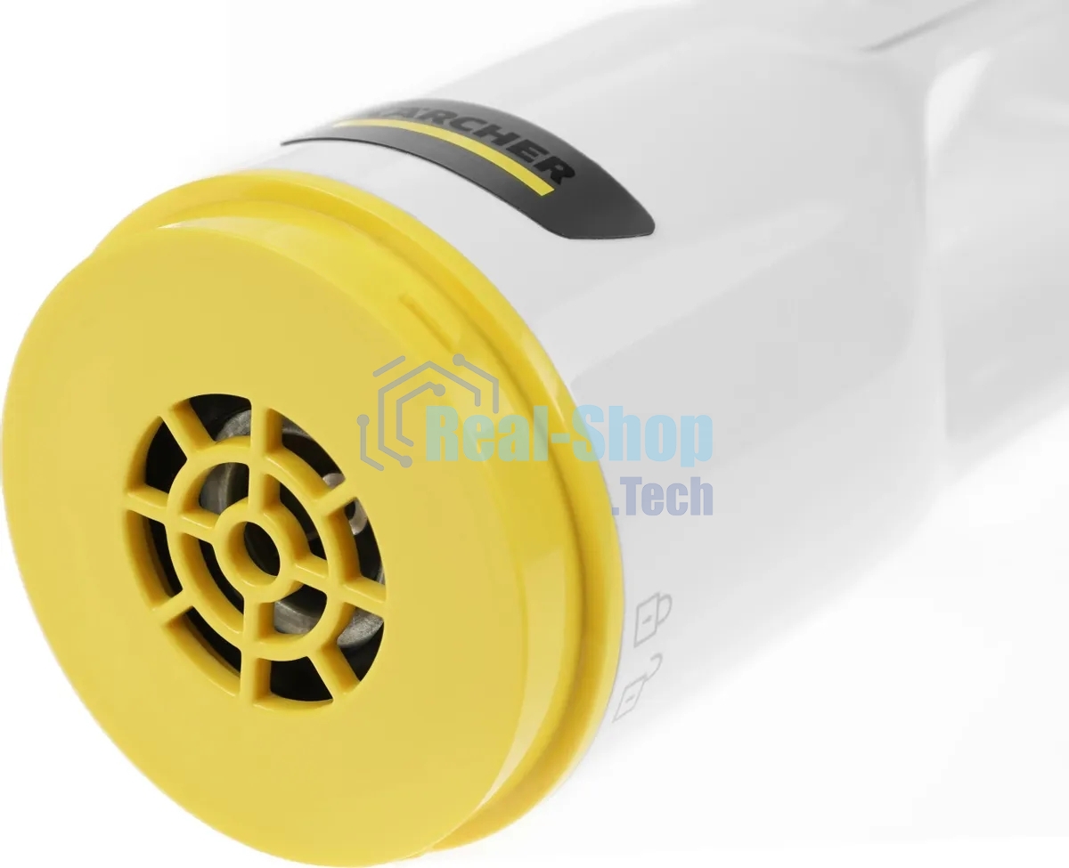 Пылесос ручной Karcher CVH 2 белый/черный, питание от аккумулятора, 70 Вт, уборка сухая, пылесборник 0.15 л, работа от АКБ max 10 мин.