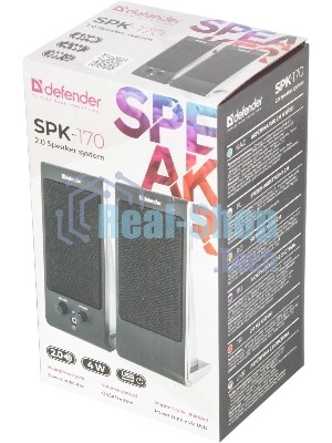 Акустическая система Defender 4W черный SPK-170