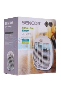 Тепловентилятор Sencor SFH 7017WH, белый, 2000 Вт, 20 м2, термостат