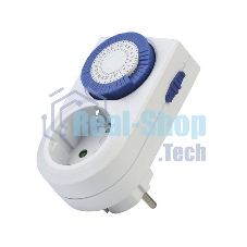 Розетка Smartbuy (SBE-STM2) таймер механический, 3600Вт