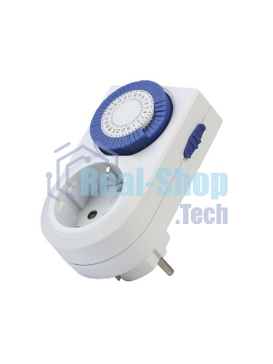 Розетка Smartbuy (SBE-STM2) таймер механический, 3600Вт