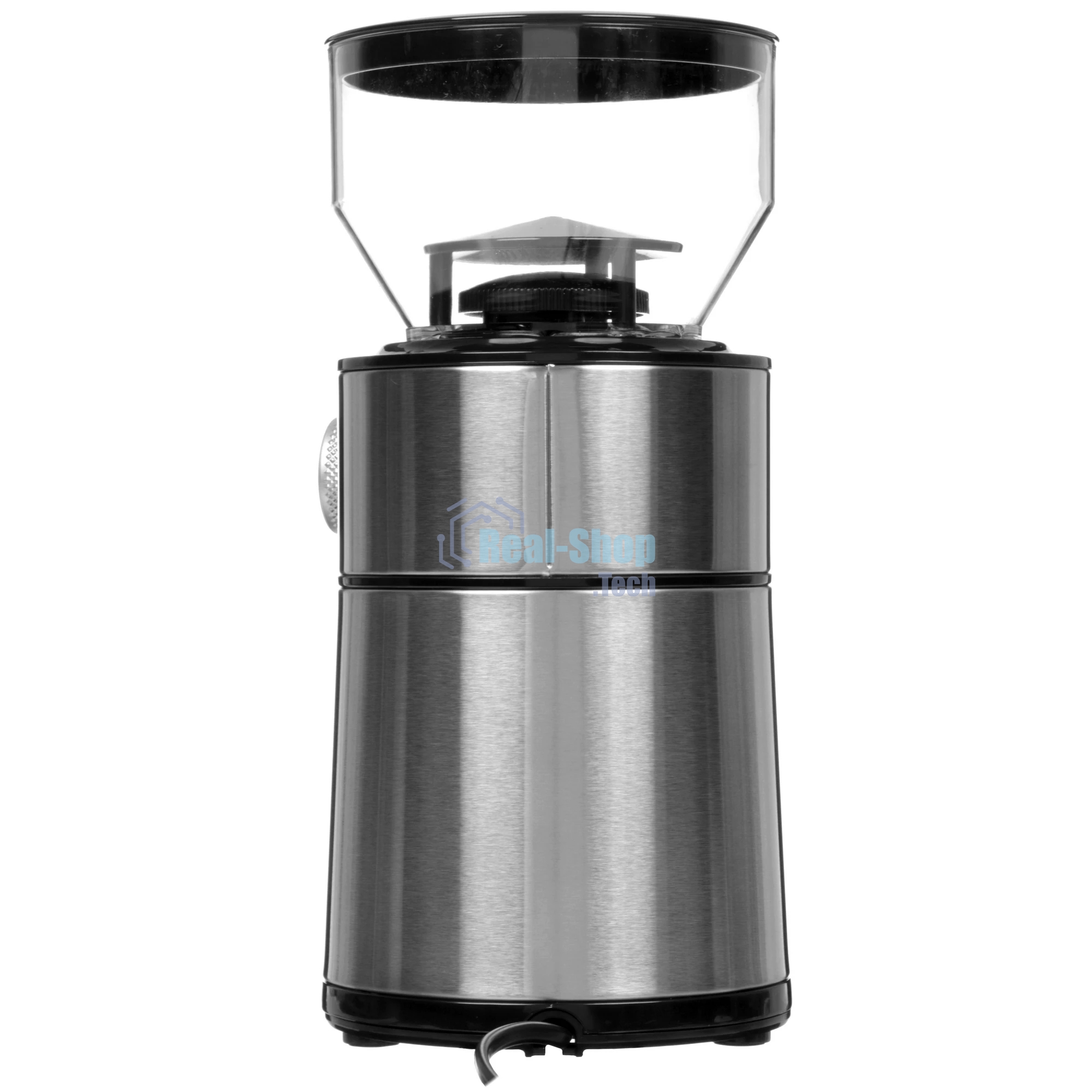 Кофемолка Kitfort КТ-717 230Вт сист.помол.:ротац.нож вместим.:100гр нержавеющая сталь/черный