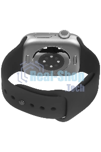 Умные часы Apple Watch Series 11 A3333 46мм OLED корп.серый космос Sport Band рем.черный разм.брасл.:S/M (MEV04LW/A)