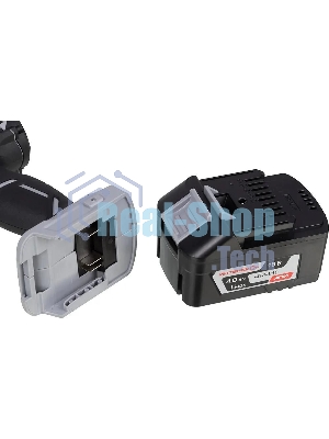 Дрель-шуруповерт ИНТЕРСКОЛ ДАУ-13/18В, 18 В, 4 Ач, 60 Нм, бесщеточный, ударный