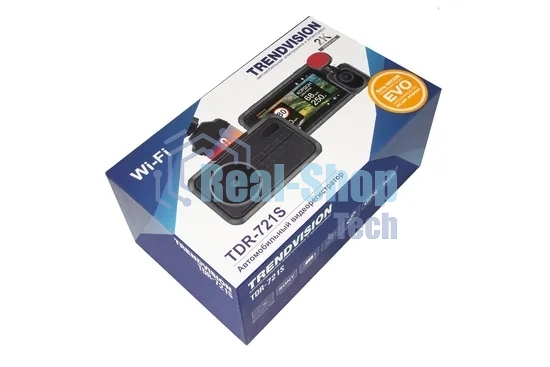 Видеорегистратор TrendVision TDR-721S EVO PRO, 2304x1296, 3