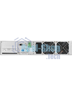 Источник бесперебойного питания ExeGate PowerExpert ULS-575-10kVA.LCD.AVR.T.USB.RS232.SNMP.2U / 10000 ВА / 10000 Вт / клеммная колодка